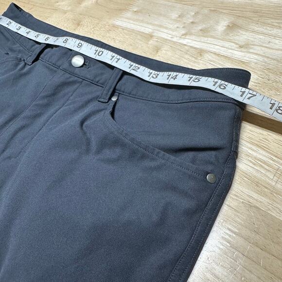 Lululemon ABC Slim Warpstreme Black Men's Pant 31 x 31 Excellent Used Condition - Picture 6 of 8
